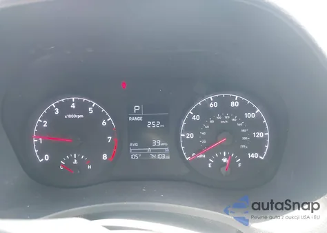 2021 Hyundai Accent Se из США, поврежденный, VIN 3KPC24A63ME143989